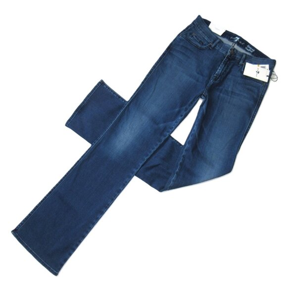 NWT 7 For All Mankind Kimmie Bootcut in Pure Medium Vintage Stretch Jeans 29 - Picture 1 of 6